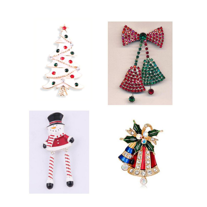 jiaoyu Wholesale Christmas Brooches,1 Piece