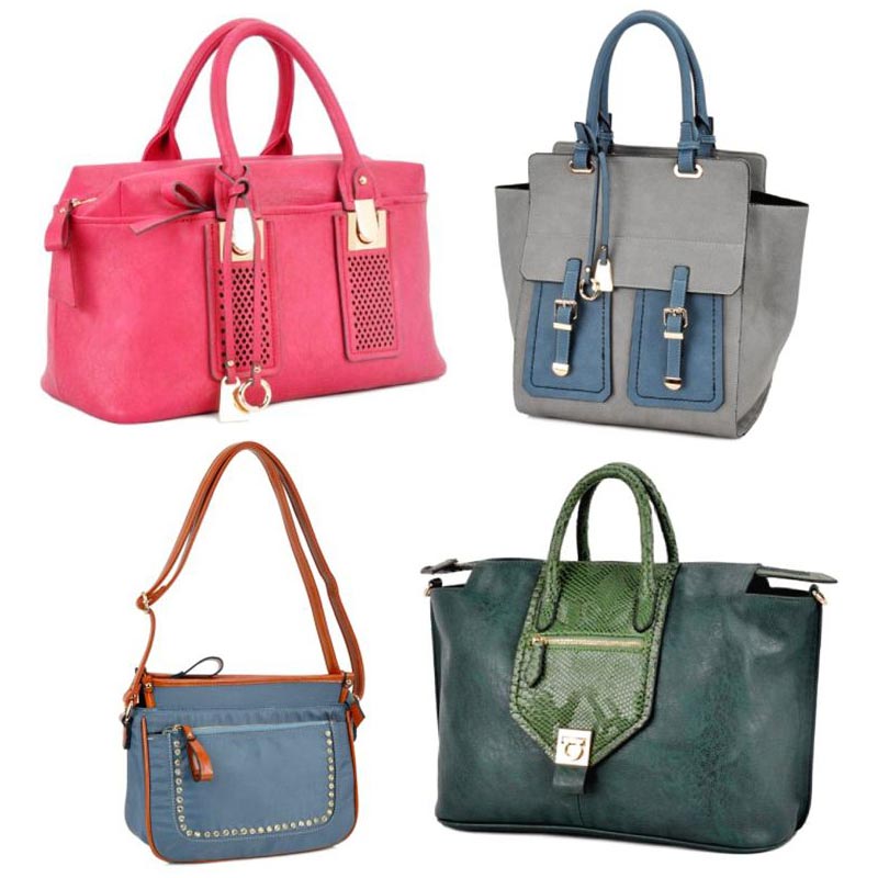 New Wholesale Fashion Large Capacity Tote Bag PU Leather Women Large